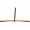 Ekena Millwork Bellingham Timber Gable Bracket, Western Red Cedar, 108"W x 68"H x 3 1/2"D x 3 1/2"F, 15/12 Pitch GBW108X68X0404BEL00SWR - alternate 4